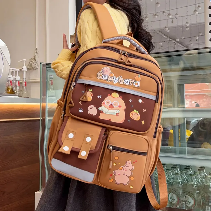 XIANGSU Nylon Backpack Regular Unisex Style One / Style Two / Style Three / Style Four-21
