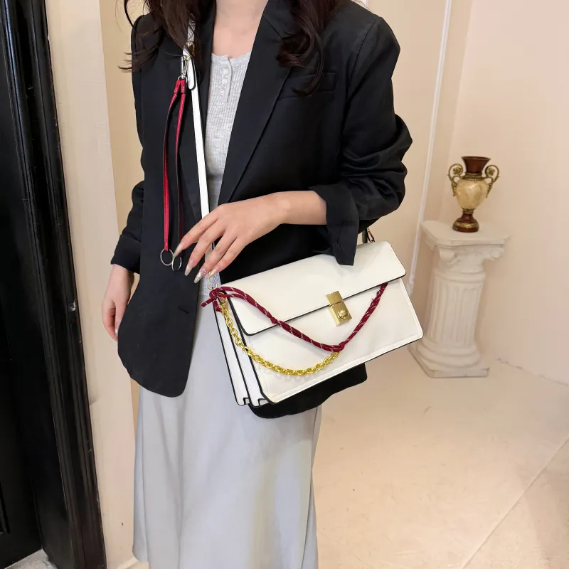 XIANGSU Pu Shoulder Bag Small Size Large Size Women's Multicolor-4
