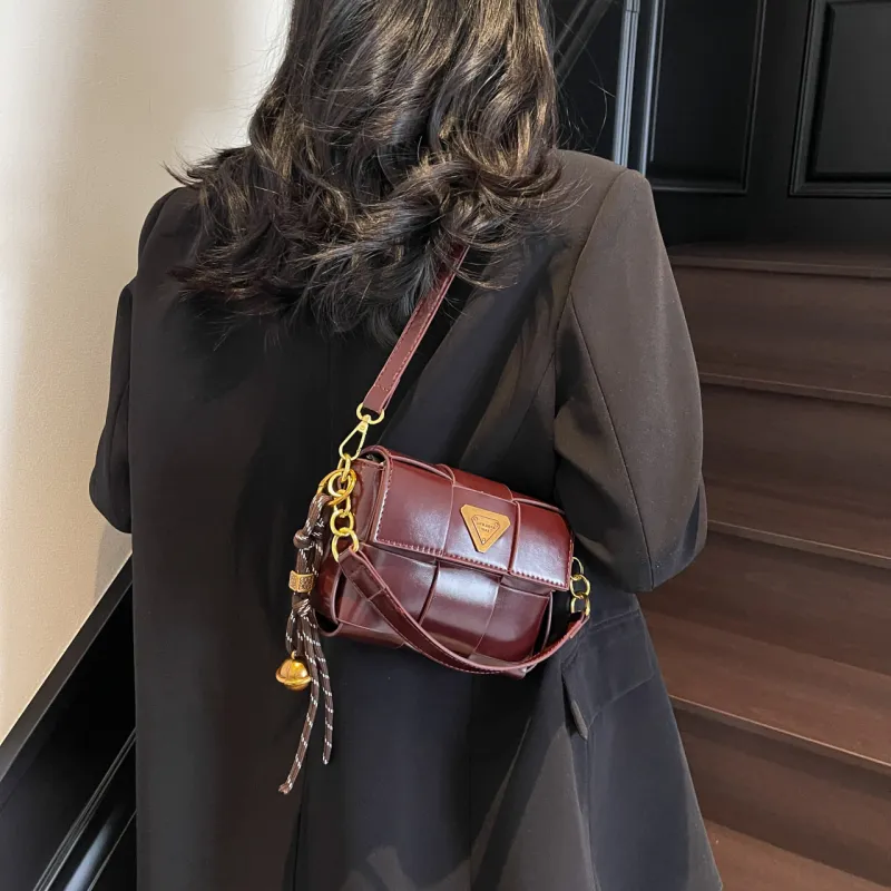 XIANGSU Pu Shoulder Bag Regular Women's Black Red/Light Brown/Coffee-16