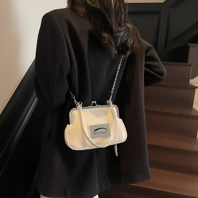 XIANGSU PU Shoulder Bag Regular Women's Pink/Blue/White/Silver/Black-13