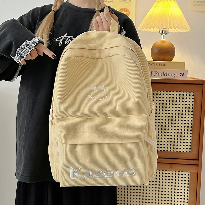 XIANGSU Nylon Backpack Regular Unisex Multicolor-10
