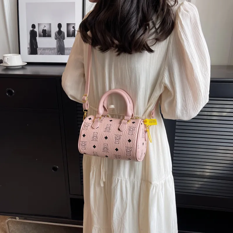 XIANGSU PU Crossbody Boston Bag Shoulder Bag Handbag Women's Multicolor-5