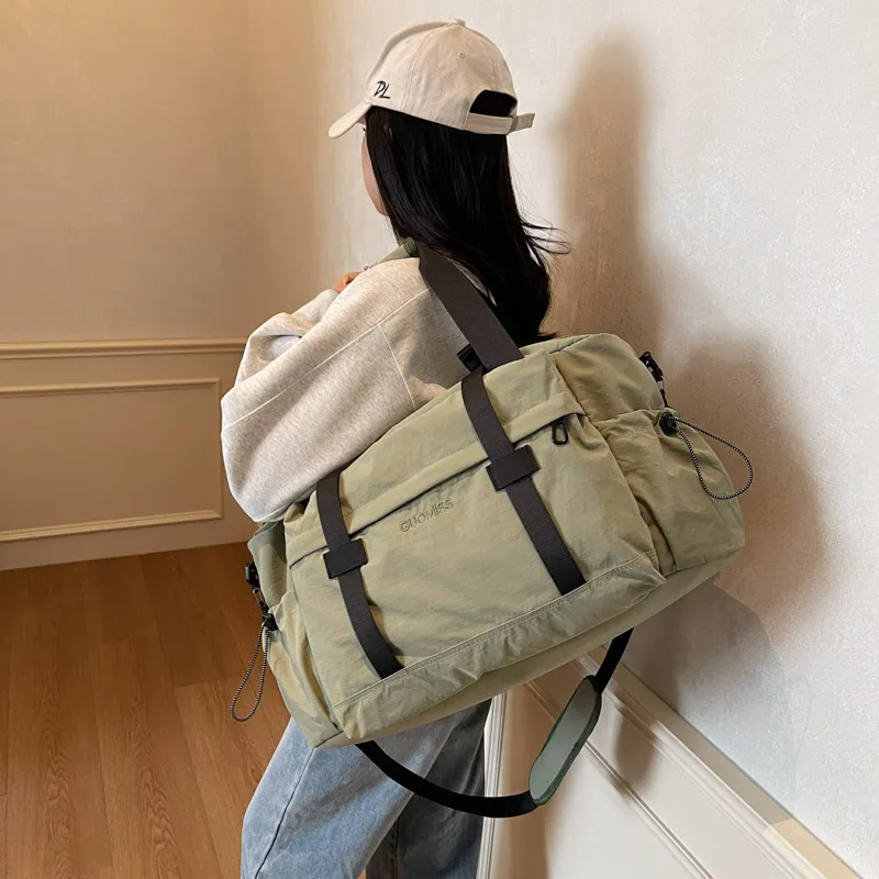 XIANGSU Canvas Bag Travel Bag Unisex Multicolor-2