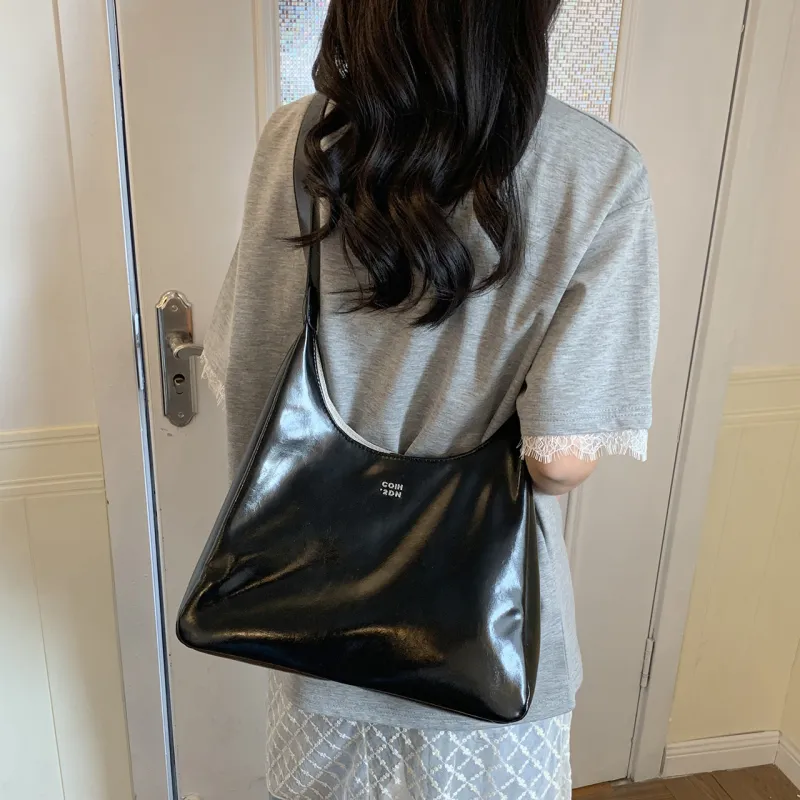 XIANGSU Pu Shoulder Bag Women's White/Silver/Black/Pink-12