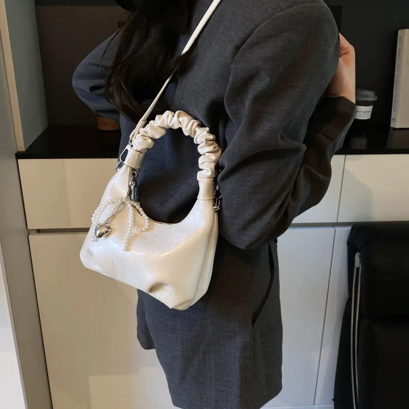 XIANGSU PU Handbag Women's White/Yellow/Blue/Pink-4