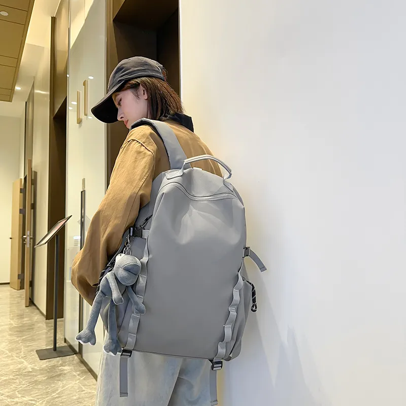 XIANGSU Oxford Backpack Unisex Multicolor-7