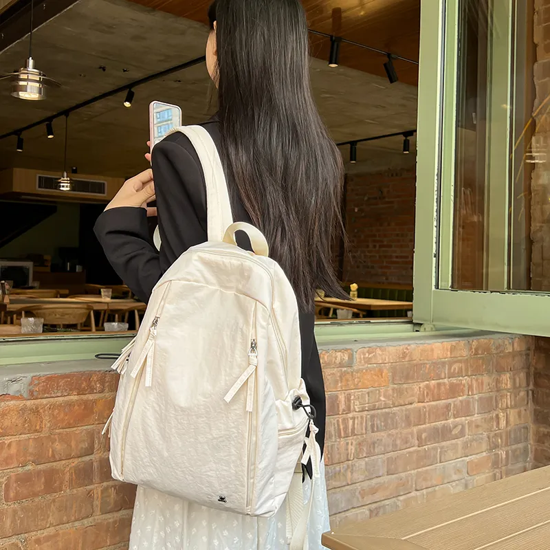 XIANGSU Nylon Backpack Unisex Multicolor-12