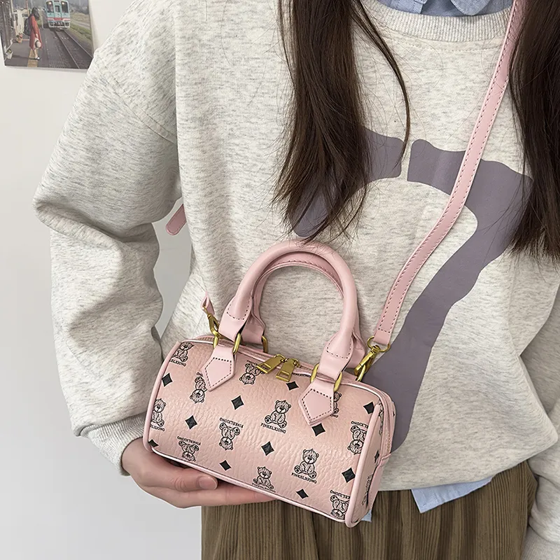 XIANGSU PU Boston Bag, Shoulder Bag, Crossbody Bag, Handbag Regular Women's Multicolor-16