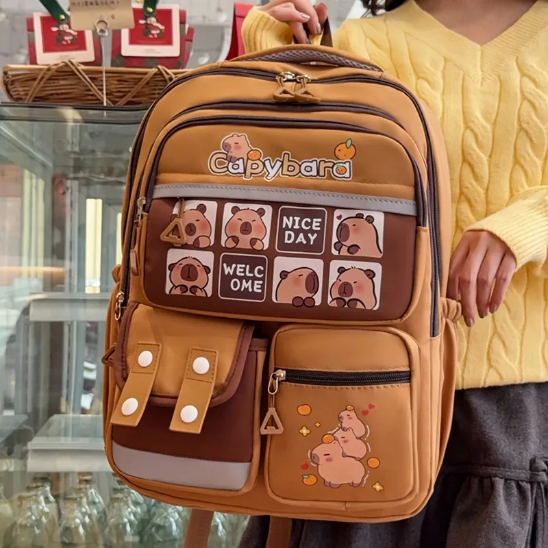 XIANGSU Nylon Backpack Regular Unisex Style One / Style Two / Style Three / Style Four-7