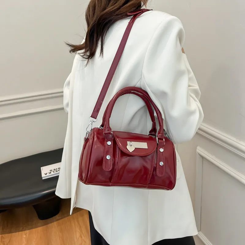 XIANGSU PU Boston Bag, Shoulder Bag, Crossbody Bag, Handbag Regular Women's Multicolor-16