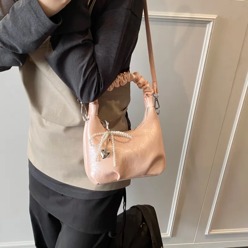 XIANGSU PU Handbag Women's White/Yellow/Blue/Pink-22