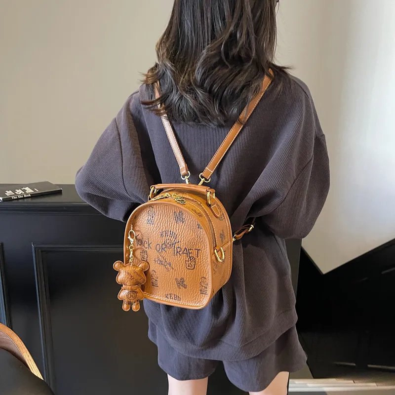 XIANGSU PU Backpack Women's Multicolor-16