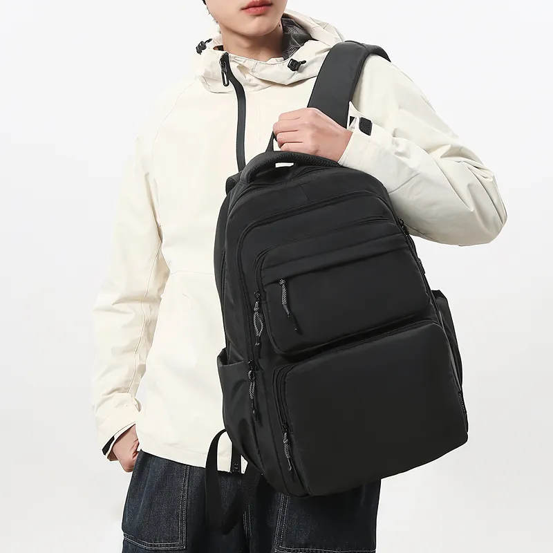 XIANGSU Nylon Backpack Men's Multicolor-11