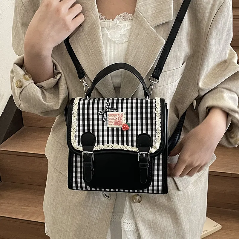 XIANGSU PU Backpack Women's Multicolor-20