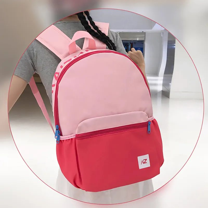 XIANGSU Nylon Backpack Women's Blue & Yellow/Pink & Blue/Pink/Red-14
