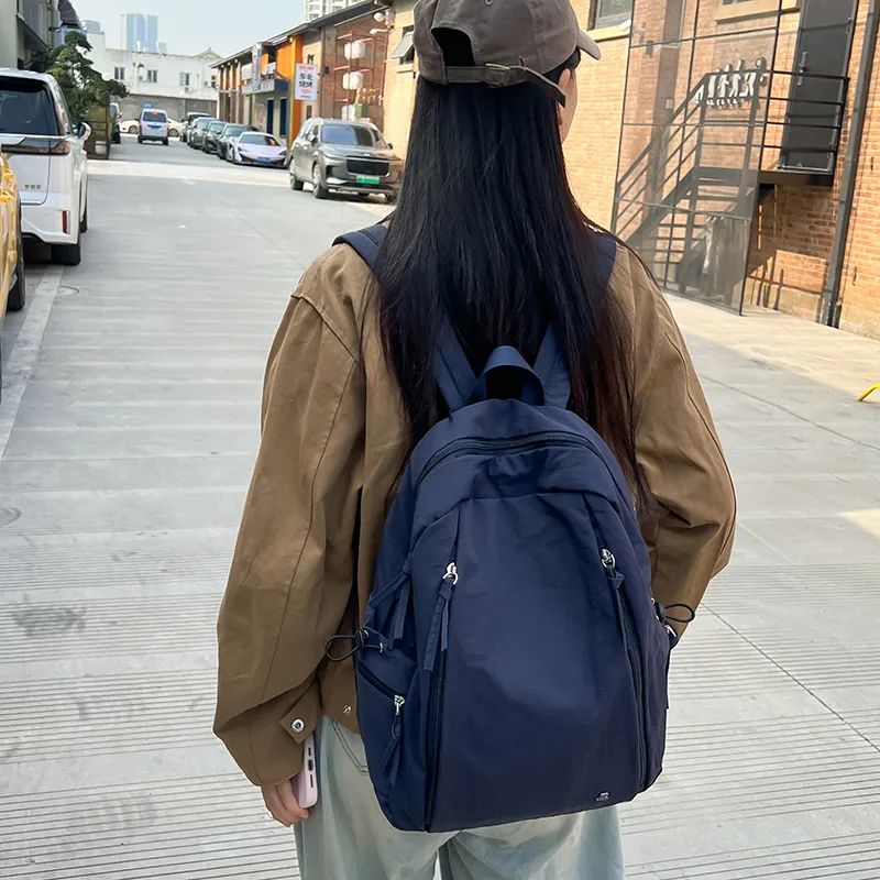 XIANGSU Nylon Backpack Unisex Multicolor-4