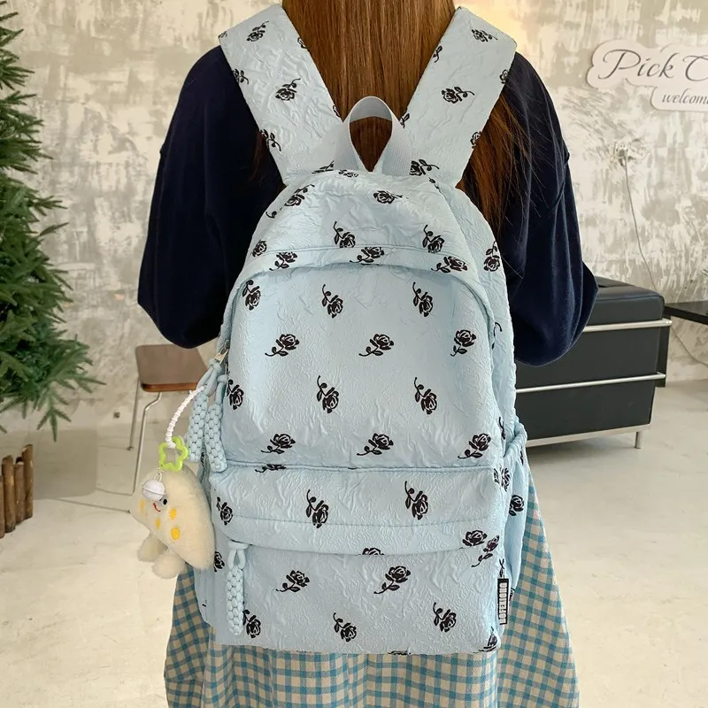 XIANGSU Nylon Backpack Women's Multicolor-10
