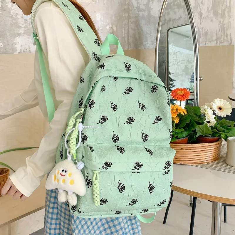 XIANGSU Nylon Backpack Women's Multicolor-14