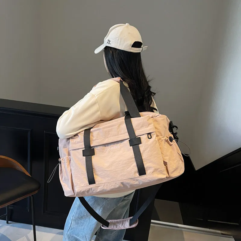 XIANGSU Canvas Bag Travel Bag Unisex Multicolor-6