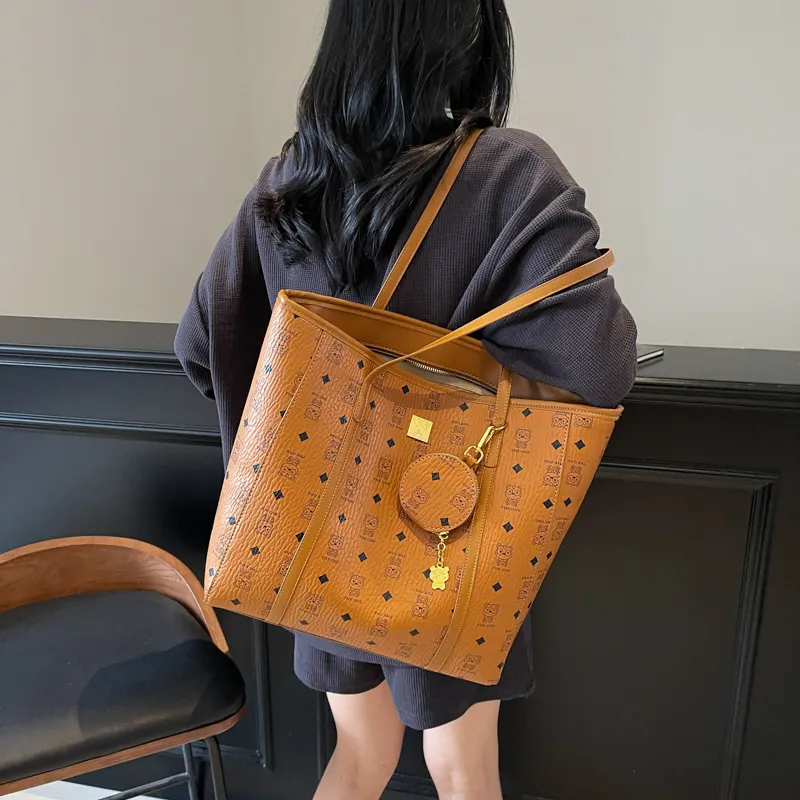 XIANGSU PU Shoulder Bag Regular Women's Ecru/Pink/Brown-17