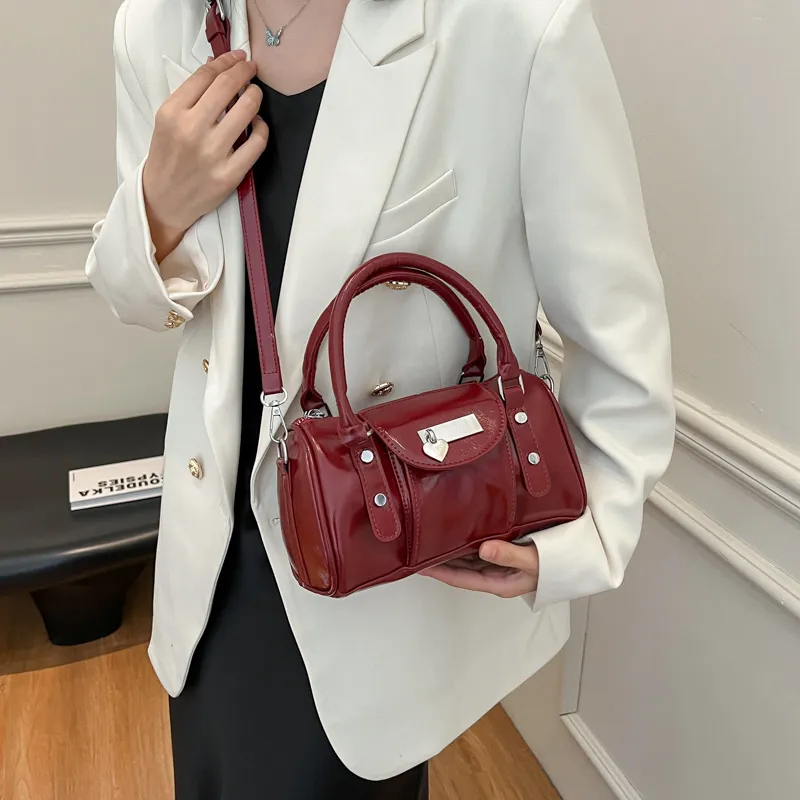 XIANGSU PU Boston Bag, Shoulder Bag, Crossbody Bag, Handbag Regular Women's Multicolor-15
