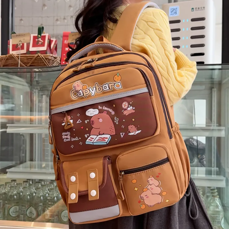 XIANGSU Nylon Backpack Regular Unisex Style One / Style Two / Style Three / Style Four-5