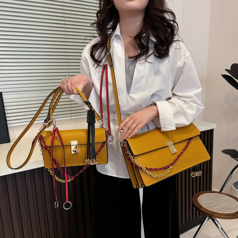 XIANGSU Pu Shoulder Bag Small Size Large Size Women's Multicolor-9