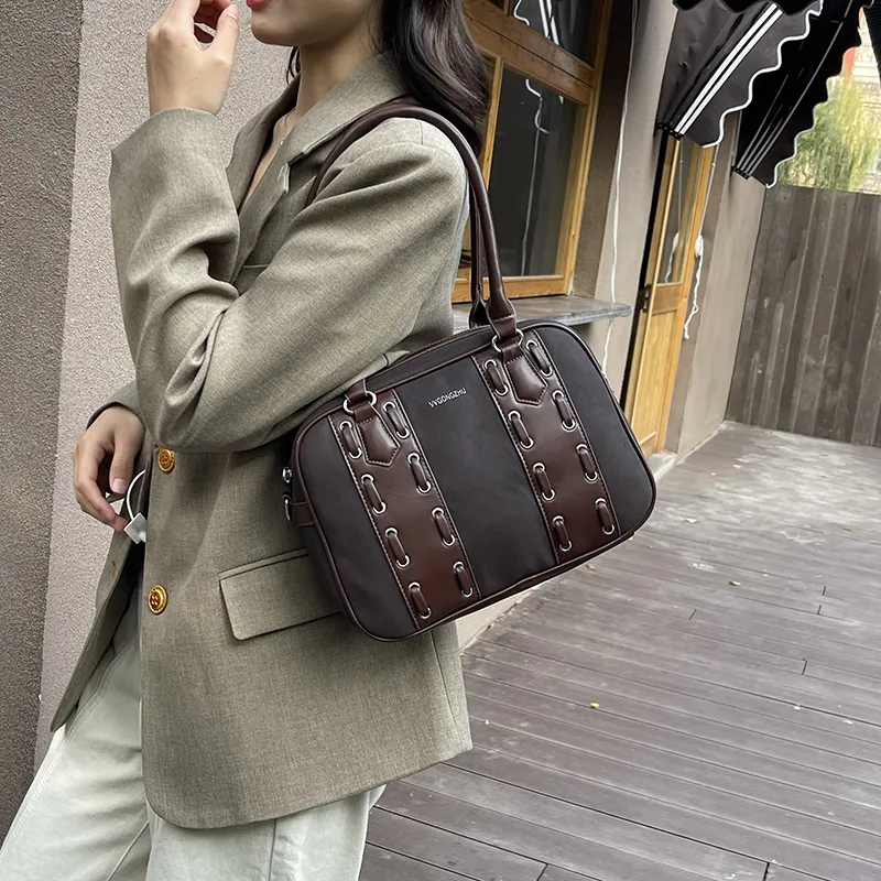 XIANGSU PU One Shoulder Handbag Women's Multicolor-13