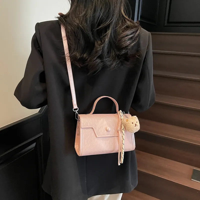 XIANGSU PU Handbag Women's White/Silver/Black/Yellow/Pink-26