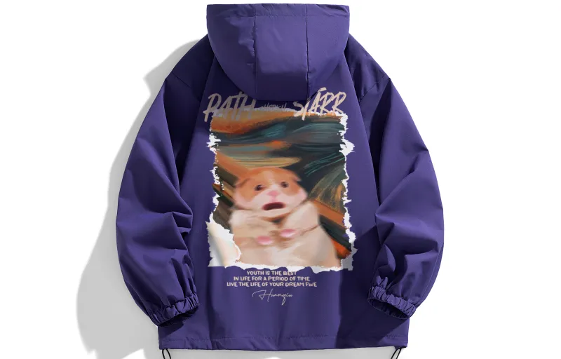 HUANQIU Jackets Unisex-13