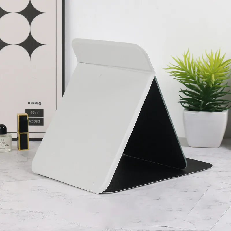 XIANLVE Makeup Mirror Foldable Dormitory Essentials Dormitory Home Use Bedroom Desktop-5