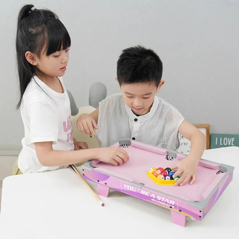 HUANGGUAN Ice Hockey Table, Tabletop Billiard Combination Board Games-4