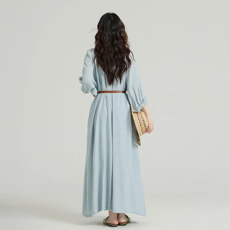 ERIRI Short Sleeved Dress Women's-9