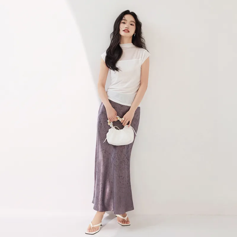 ERIRI Flutter Sleeve T Shirt Women's-3