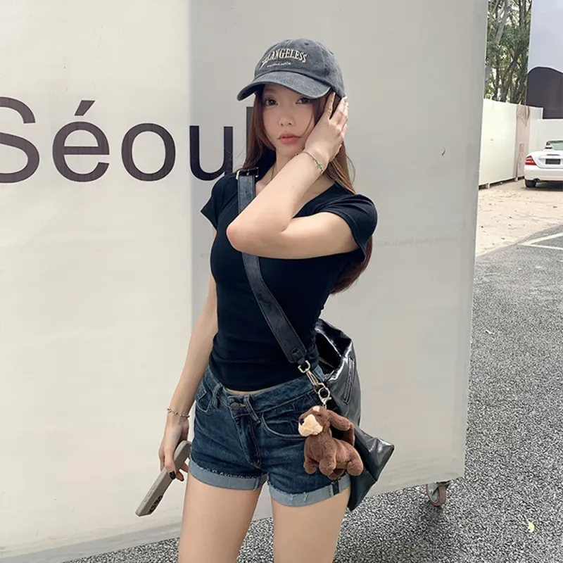 ERIRI Set in Sleeve T Shirt Women's-9