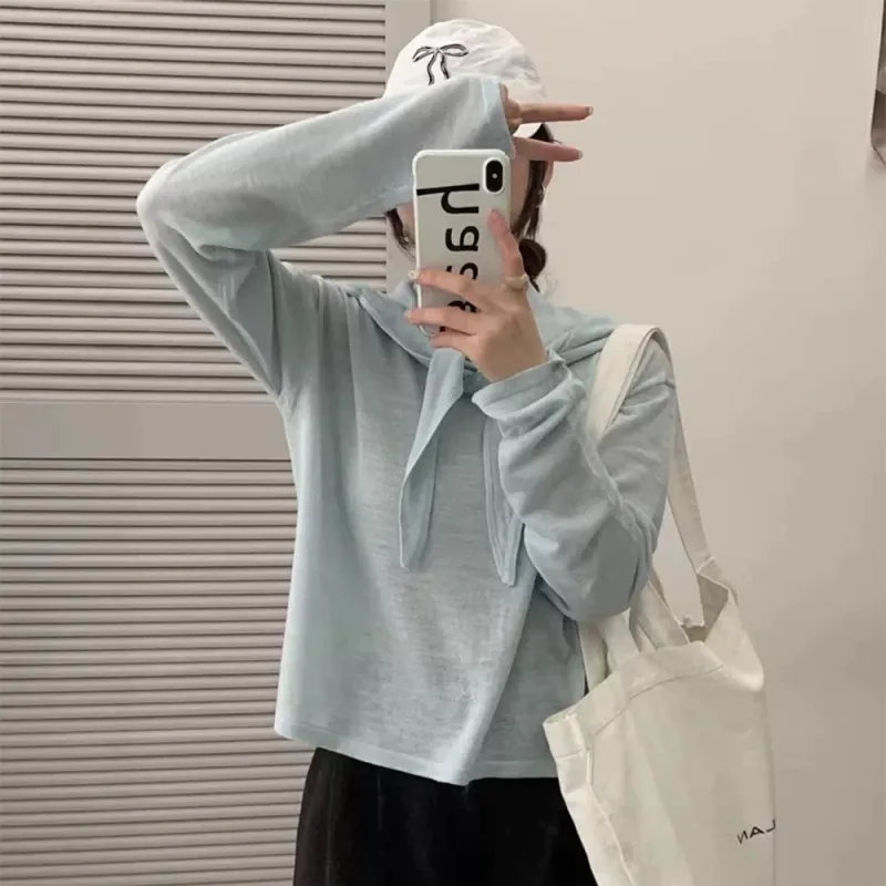ERIRI Knitwear Women's Light Blue-1