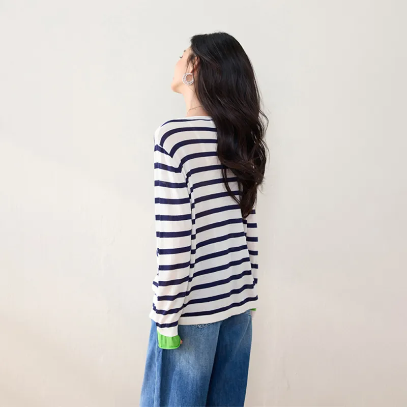 ERIRI Knitwear Women's Stripes-1