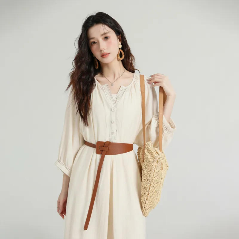 ERIRI Short Sleeved Dress Women's-2