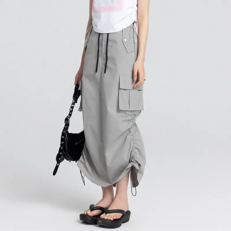 ERIRI Casual Long Skirts Women's-3