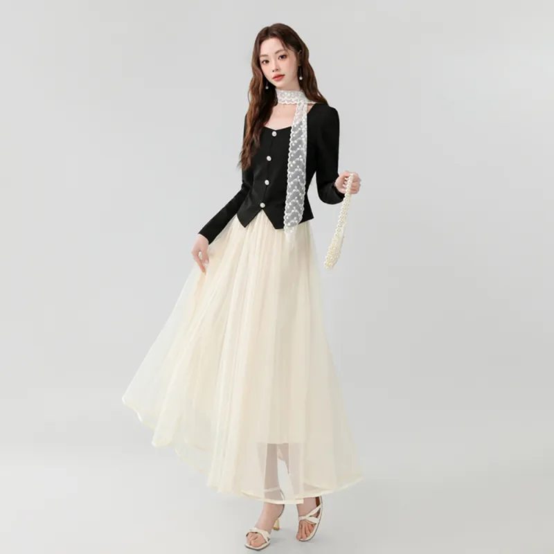 ERIRI Two Piece Skirt Sets Women's-3
