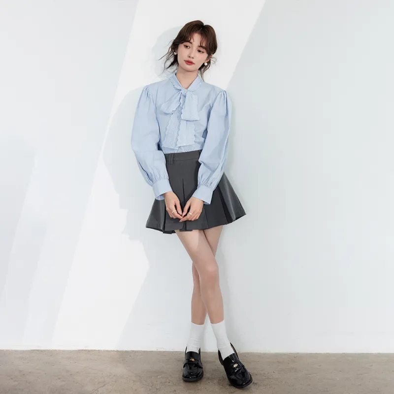ERIRI Shirts Women's Blue-2