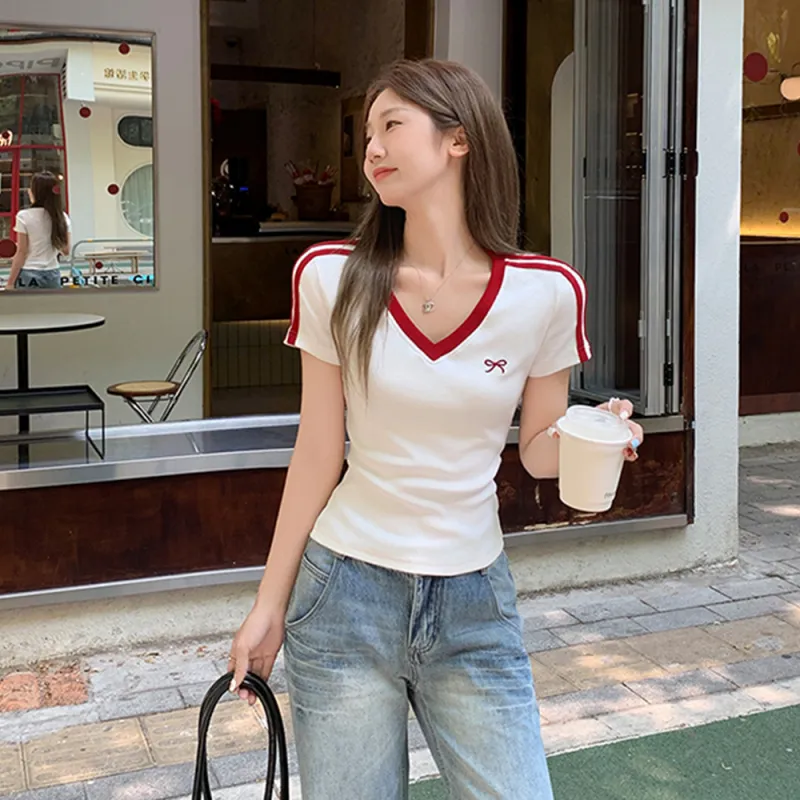 ERIRI Set in Sleeve T Shirt Women's-2