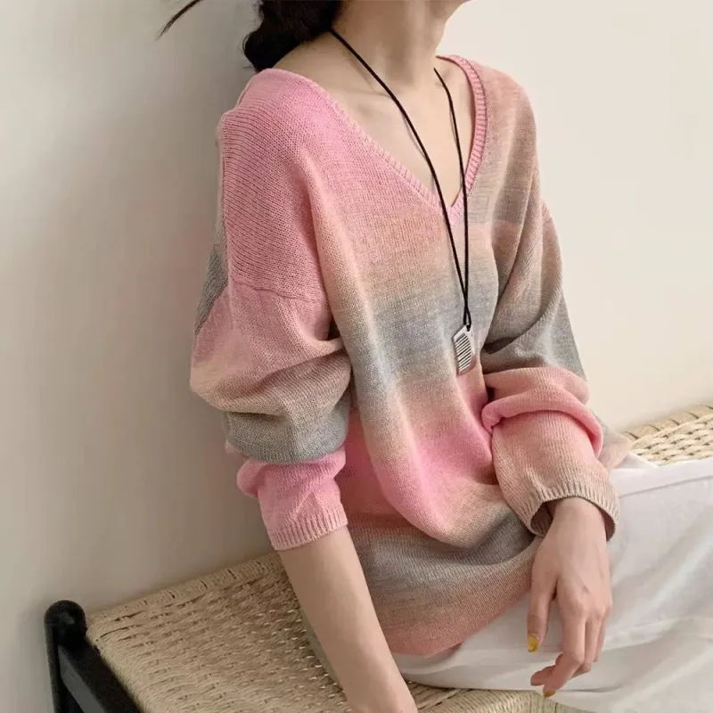 ERIRI Knitwear Women's Pink Coffee-2