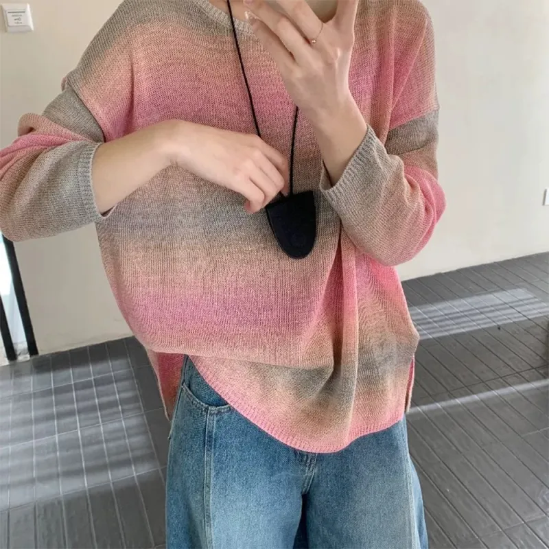 ERIRI Knitwear Women's Pink Coffee-3