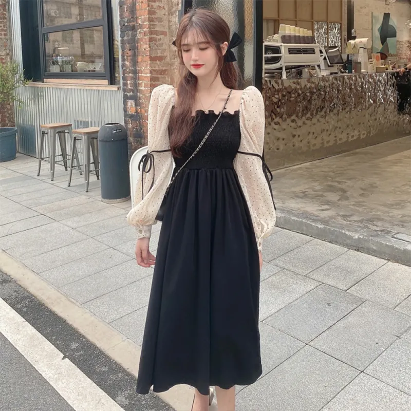 ERIRI Long Sleeved Dress Women's-1