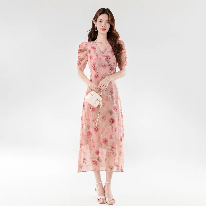 ERIRI Short Sleeved Dress Women's-1
