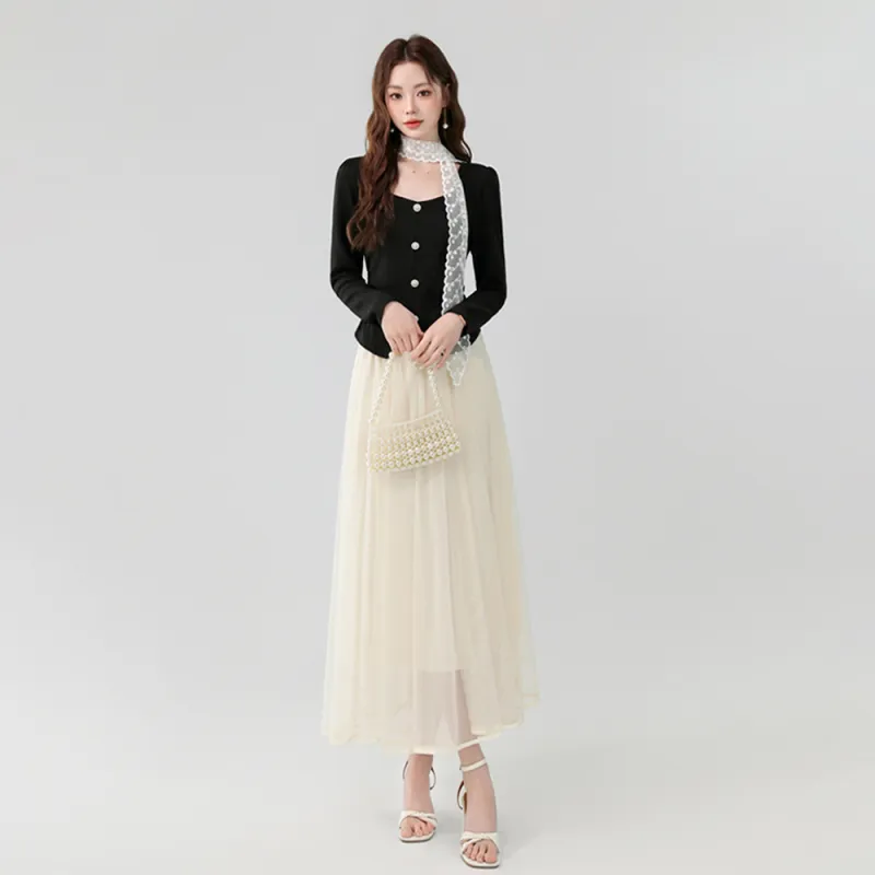 ERIRI Two Piece Skirt Sets Women's-2