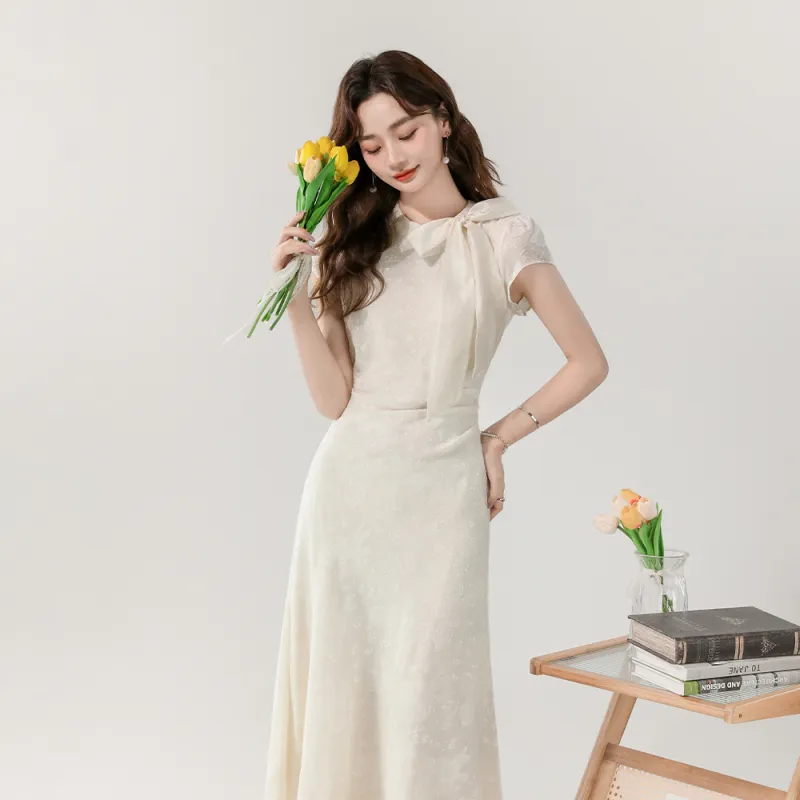 ERIRI Short Sleeved Dress Women's-1