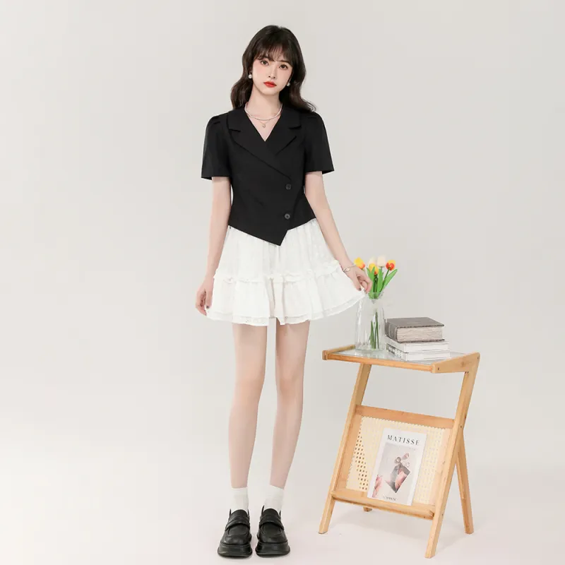 ERIRI Two Piece Skirt Sets Women's-6