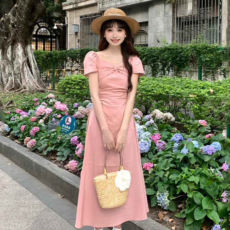 ERIRI Short Sleeved Dress Women's-2